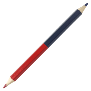 LAPIZ BICOLOR ROJO/AZUL