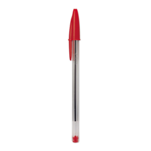 LAPIZ PASTA BIC ROJO