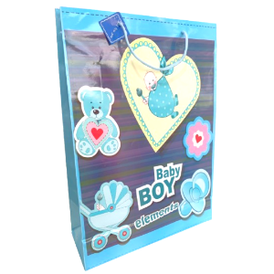 BOLSA REG GRANDE BEBE MASCULINO